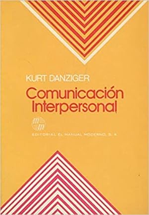 Immagine del venditore per COMUNICACION INTERPERSONAL venduto da Libros Tobal