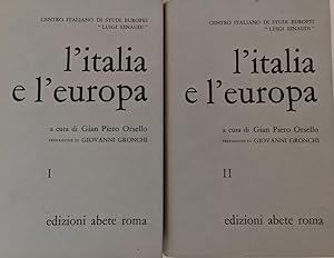 Seller image for L'Italia e l'Europa (2 Volumi) for sale by librisaggi
