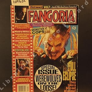 Imagen del vendedor de Fangoria N 129 : Special issue - Werewolves on the loose! - Full eclipse - Monster cops - Adams Family values a la venta por Librairie-Bouquinerie Le Pre Pnard