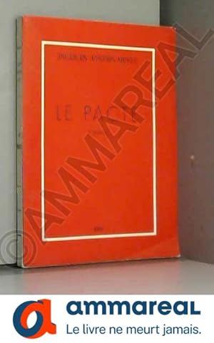 Seller image for Jacques Epstein-Heyst. Le Pacte for sale by Ammareal