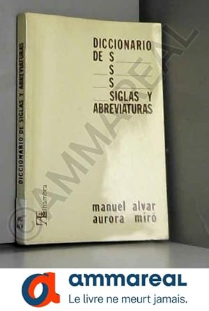 Imagen del vendedor de Diccionario de siglas y abreviaturas a la venta por Ammareal