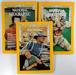 Konvolut " National Geographic" - 5 Hefte / 1979:March 1970 - S. 295-440 - JapanApril 1970 - S. 4...