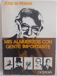 Seller image for Mis almuerzos con gente importante for sale by Librera Ofisierra