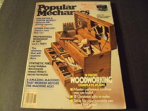 Popular Mechanics Nov 1979 Make Heirloom Wood Tool Box, Honda Prelude