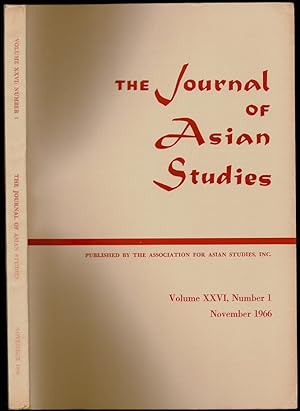 Seller image for Early Buddhist Kingship in The Journal of Asian Studies Volume XXVI Number 1 for sale by The Book Collector, Inc. ABAA, ILAB