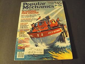 Popular Mechanics Oct 1983 Seagooing Fire Truck, Make Replica Portable Desk