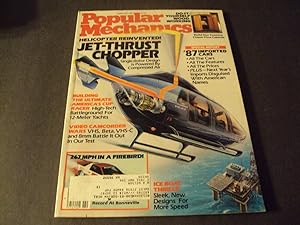 Popular Mechanics Feb 1987 Jet-Thrust Chopper, 267 MPH Firebird