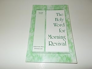 Imagen del vendedor de The Will of God : The Holy Word for Morning Revival a la venta por Paradise Found Books