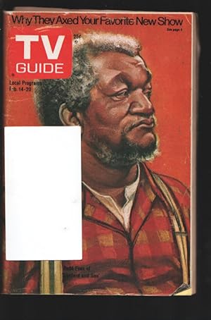 Immagine del venditore per TV Guide 2/14/1976-Redd Foxx-Sanford & Son cover-New York Metro edition-VG venduto da DTA Collectibles