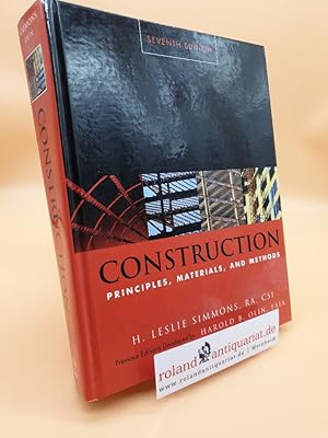 Construction: Principles, Materials and Methods