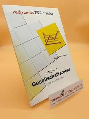 Bild des Verkufers fr Fegerl,Barbara "Gesellschaftsrecht" Modul 4 zum Verkauf von Roland Antiquariat UG haftungsbeschrnkt