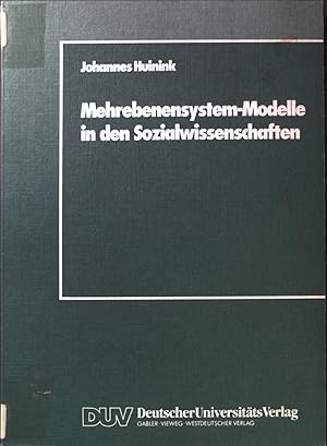 Bild des Verkufers fr Mehrebenensystem-Modelle in den Sozialwissenschaften. zum Verkauf von books4less (Versandantiquariat Petra Gros GmbH & Co. KG)