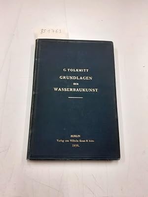 Grundlagen der Wasserbaukunst