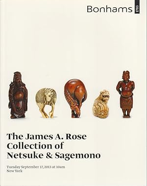 The James A. Rose Collection of Netsuke & Sagemono.