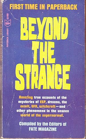 Imagen del vendedor de Beyond the Strange a la venta por John Thompson