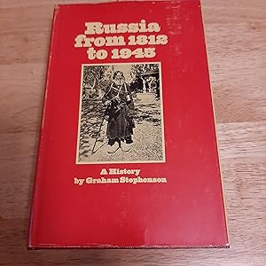 Seller image for Russia from 1812 to 1945, A History for sale by Whitehorse Books