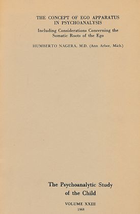 Bild des Verkufers fr The Concept of Ego Apparatus in Psychoanalysis. zum Verkauf von Fundus-Online GbR Borkert Schwarz Zerfa