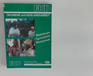 Imagen del vendedor de Mitteilungen aus kumene und Auslandsarbeit : Ausgabe 1996 a la venta por ANTIQUARIAT FRDEBUCH Inh.Michael Simon