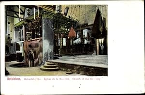 Bild des Verkufers fr Ansichtskarte / Postkarte Betlehem Palstina, Geburtskirche zum Verkauf von akpool GmbH