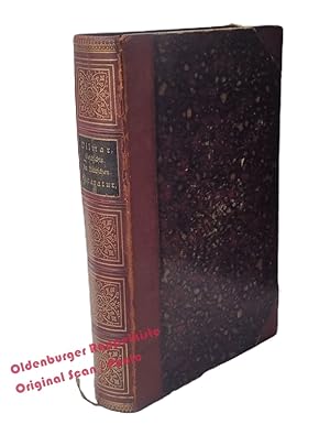 Bild des Verkufers fr Geschichte der Deutschen National-Litteratur (1890) - Vilmar, A. F. C. zum Verkauf von Oldenburger Rappelkiste
