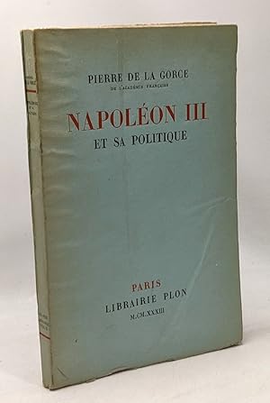 Bild des Verkufers fr Napolon III et sa politique zum Verkauf von crealivres