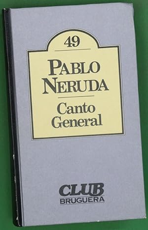 Imagen del vendedor de Canto general a la venta por Librería Alonso Quijano
