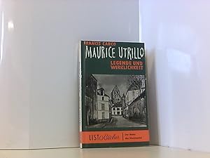 Bild des Verkufers fr Maurice Utrillo - Legende und Wirklichkeit zum Verkauf von Book Broker