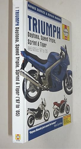 Triumph Daytona, Speed Triple, Sprint & Tige. 885/955 cc '97 to '05