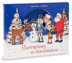 Bild des Verkufers fr berraschung am Weihnachtsabend : Pappbilderbuch mit Ausstanzungen - ab 24 Monaten zum Verkauf von Smartbuy