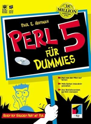 Bild des Verkufers fr Perl 5 fr Dummies. Gegen den tglichen Frust mit Perl zum Verkauf von unifachbuch e.K.