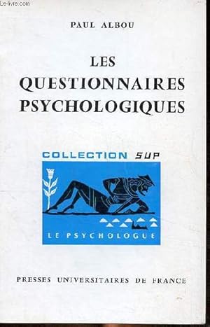 Image du vendeur pour Les questionnaires psychologiques mis en vente par Le-Livre