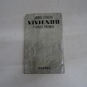 Imagen del vendedor de VIVIENDO Y OTROS POEMAS. a la venta por Librera J. Cintas