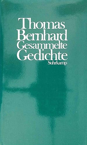 Gesammelte Gedichte. Hrsg. von Volker Bohn