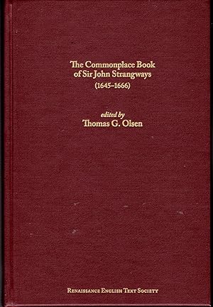 Immagine del venditore per The Commonplace Book Of Sir John Strangways: 1645-1666 (Medieval & Renaissance Texts & Studies, Volume 275) venduto da Dorley House Books, Inc.