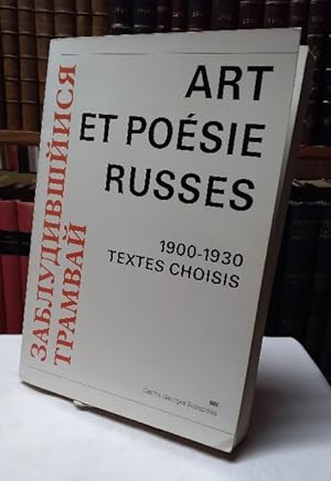 Image du vendeur pour Art et Poesie Russes 1900-1930: textes choisis mis en vente par Structure, Verses, Agency  Books