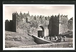 Ansichtskarte Jerusalem, Gate of Damascus