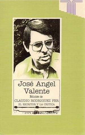 Bild des Verkufers fr Jos ngel Valente. (Serie El escritor y la crtica). zum Verkauf von La Librera, Iberoamerikan. Buchhandlung