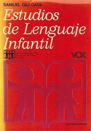 Seller image for Estudios de lenguaje infantil. for sale by La Librera, Iberoamerikan. Buchhandlung
