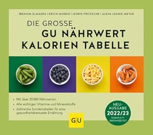Seller image for Die große GU Nährwert-Kalorien-Tabelle 2022/23 for sale by AHA-BUCH GmbH