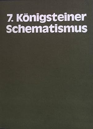 Bild des Verkufers fr Ostpriesterverzeichnis (7. Knigsteiner Schematismus) zum Verkauf von books4less (Versandantiquariat Petra Gros GmbH & Co. KG)