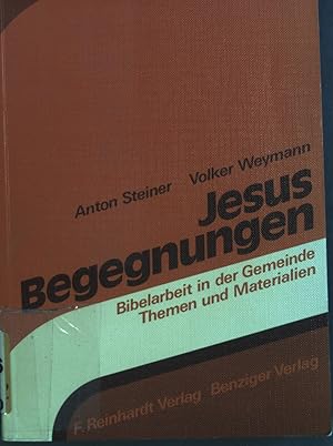 Bild des Verkufers fr Jesus-Begegnungen. zum Verkauf von books4less (Versandantiquariat Petra Gros GmbH & Co. KG)