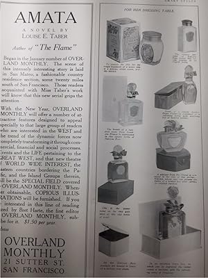 Bild des Verkufers fr Advertisement: Toiletries "For Her Dressing Table" zum Verkauf von Hammonds Antiques & Books