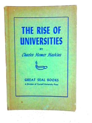 Image du vendeur pour The Rise of Universities mis en vente par World of Rare Books