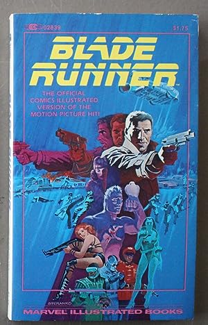 Imagen del vendedor de BLADE RUNNER - (The Official Marvel Comics Illustrated Version of the Motion Picture Hit; B&W; Steranko Cover; Williamson Art; Marvel Illustrated Books 02839; June/1982) ; a la venta por Comic World