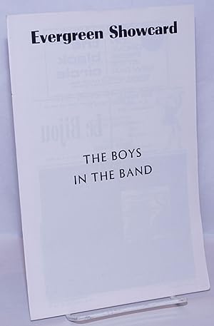 Richard Barr & Charles Woodward, Jr. present The Boys in the Band by Mart Crowley [original Everg...
