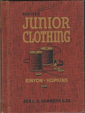 Imagen del vendedor de Junior Clothing, Revised (1941) a la venta por Whitledge Books