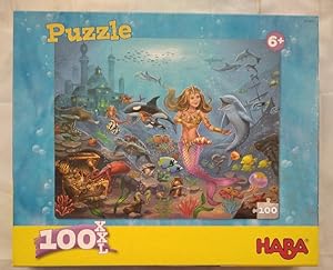 HABA 302004: Meerjungfrau, XXL [100 Teile Puzzle]. Achtung: Nicht geeignet für Kinder unter 3 Jah...