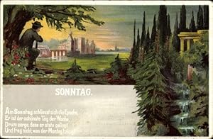 Künstler Litho Sonntag, Allegorie