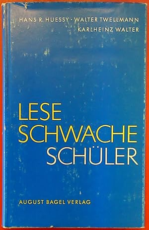 Bild des Verk�ufers f�r Leseschwache Sch�ler zum Verkauf von biblion2