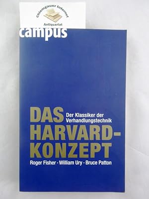 Seller image for Das Harvard-Konzept : der Klassiker der Verhandlungstechnik. for sale by Chiemgauer Internet Antiquariat GbR